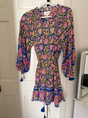 Cleobella Long Sleeve Mini Dress